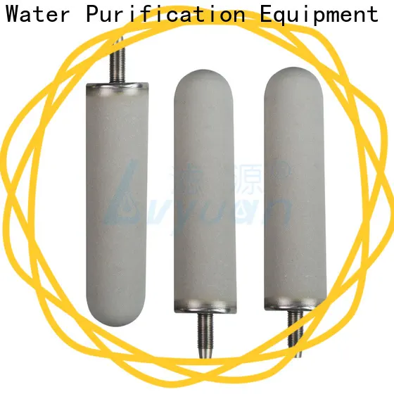 Lvyuan sintered filter suppliers rod for sea water desalination 1