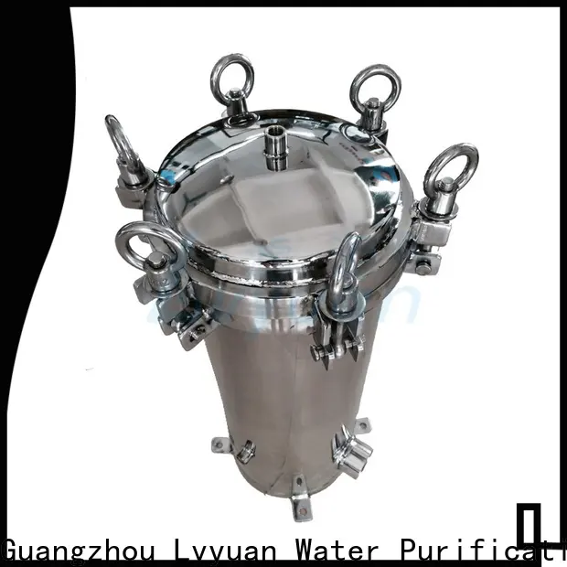 Lvyuan ss bag filter housing with fin end cap for oil fuel1 1