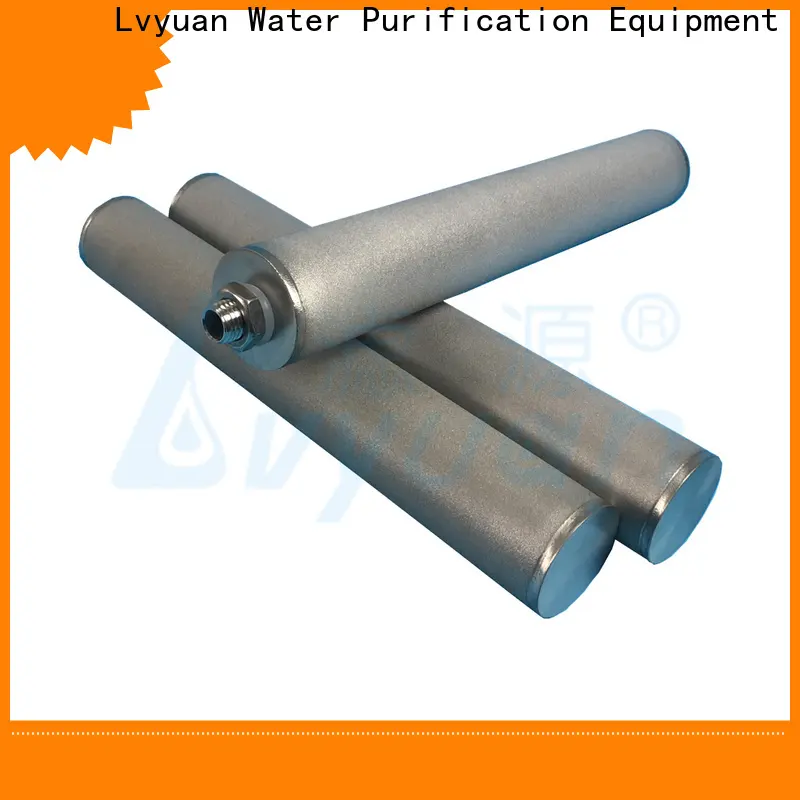 professional sintered stainless steel filter manufacturer for food and beverage 1