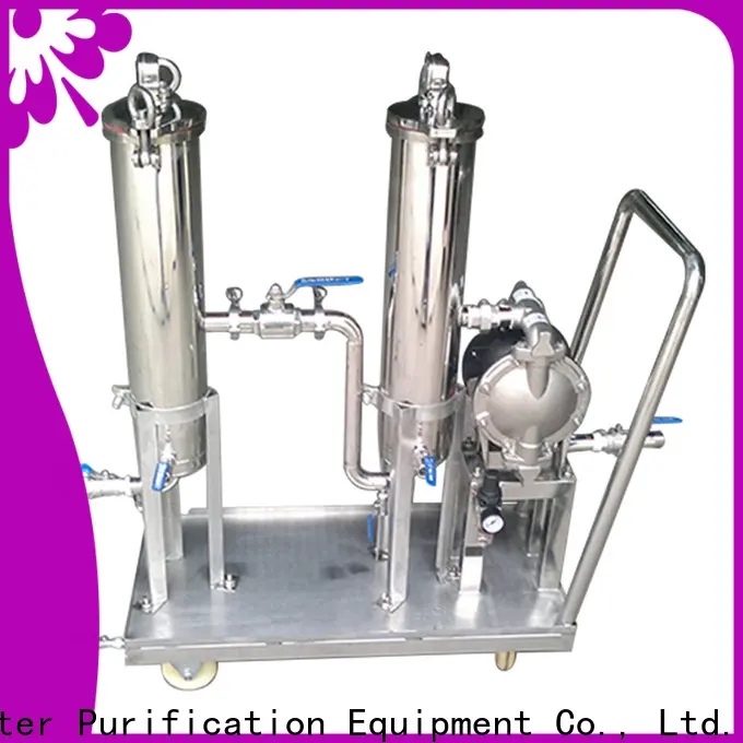 high end stainless steel bag filter housing with core for industry 1