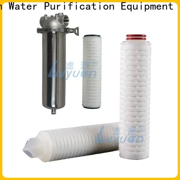 Lvyuan titanium stainless steel filter housing manufacturers with fin end cap for sea water desalination4 1