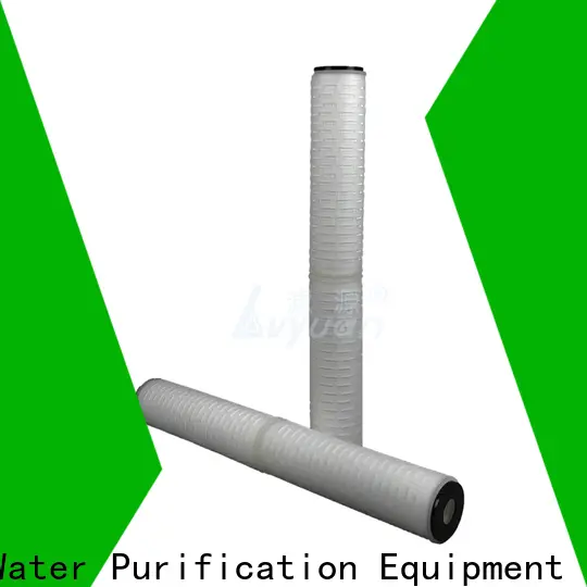 Lvyuan titanium stainless steel filter housing manufacturers with fin end cap for sea water desalination3 1