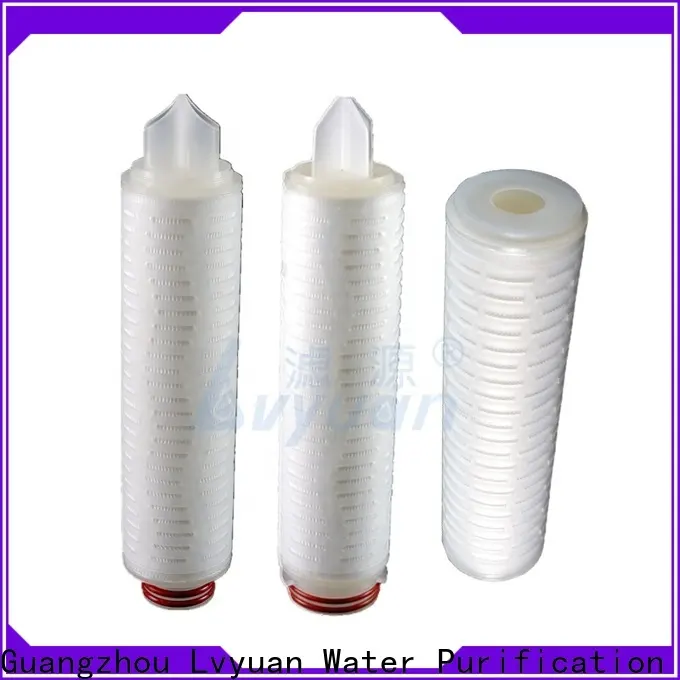 Lvyuan titanium stainless steel filter housing manufacturers with fin end cap for sea water desalination10 1