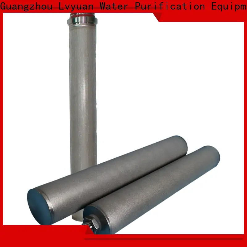 Lvyuan titanium stainless steel filter housing manufacturers with fin end cap for sea water desalination18 1