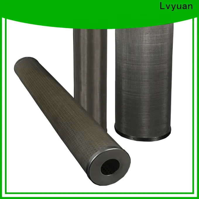 Lvyuan titanium stainless steel filter housing manufacturers with fin end cap for sea water desalination19 1