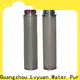 Lvyuan titanium stainless steel filter housing manufacturers with fin end cap for sea water desalination20 1