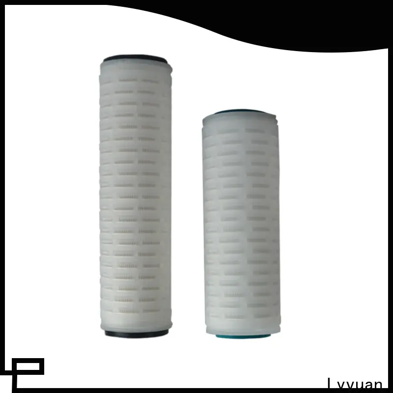Lvyuan titanium stainless steel filter housing manufacturers with fin end cap for sea water desalination33 1