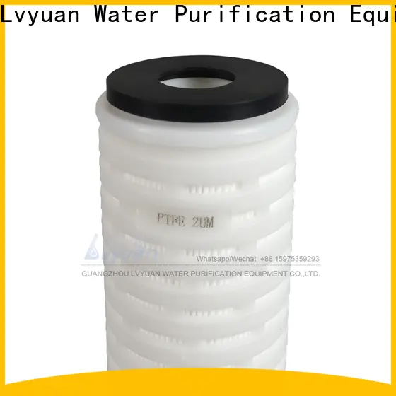 Lvyuan titanium stainless steel filter housing manufacturers with fin end cap for sea water desalination41 1