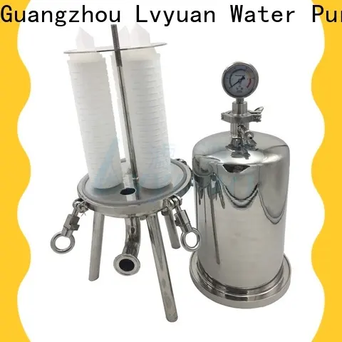 Lvyuan titanium stainless steel filter housing manufacturers with fin end cap for sea water desalination42 1