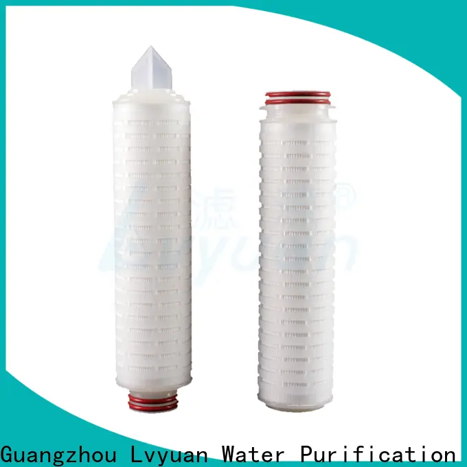 Lvyuan titanium stainless steel filter housing manufacturers with fin end cap for sea water desalination44 1