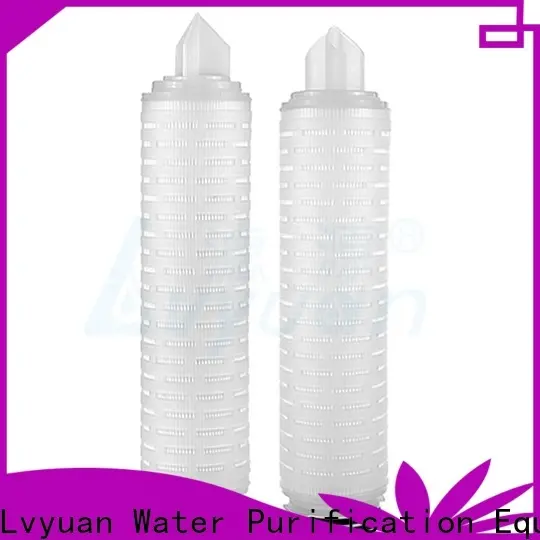 Lvyuan titanium stainless steel filter housing manufacturers with fin end cap for sea water desalination45 1