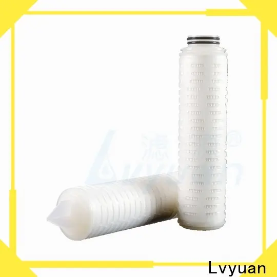 Lvyuan titanium stainless steel filter housing manufacturers with fin end cap for sea water desalination47 1