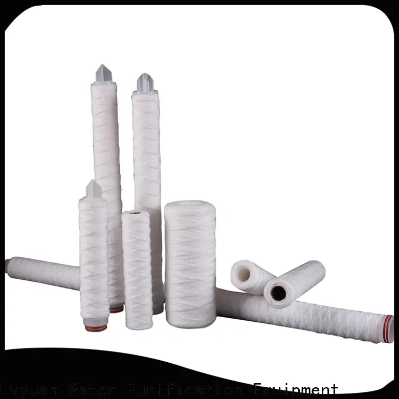 Lvyuan titanium stainless steel filter housing manufacturers with fin end cap for sea water desalination50 1