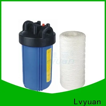 Lvyuan titanium stainless steel filter housing manufacturers with fin end cap for sea water desalination51 1