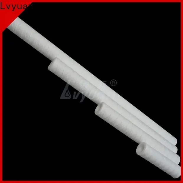 Lvyuan titanium stainless steel filter housing manufacturers with fin end cap for sea water desalination52 1