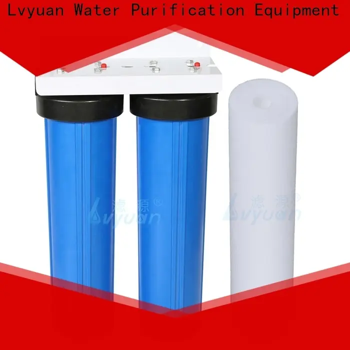 Lvyuan titanium stainless steel filter housing manufacturers with fin end cap for sea water desalination58 1
