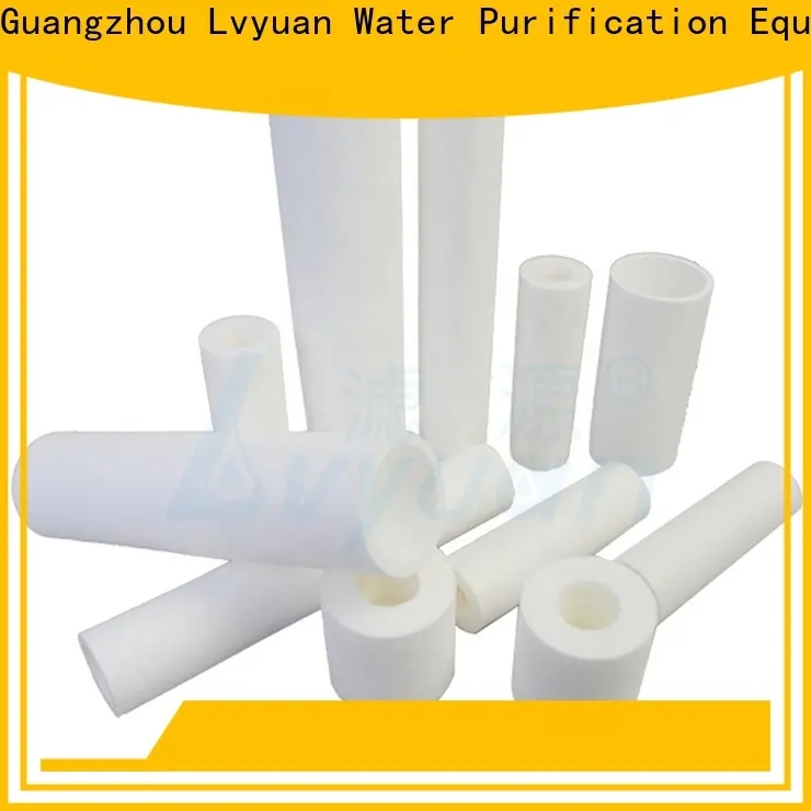 Lvyuan titanium stainless steel filter housing manufacturers with fin end cap for sea water desalination64 1