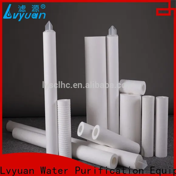 Lvyuan titanium stainless steel filter housing manufacturers with fin end cap for sea water desalination66 1