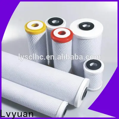 Lvyuan titanium stainless steel filter housing manufacturers with fin end cap for sea water desalination70 1