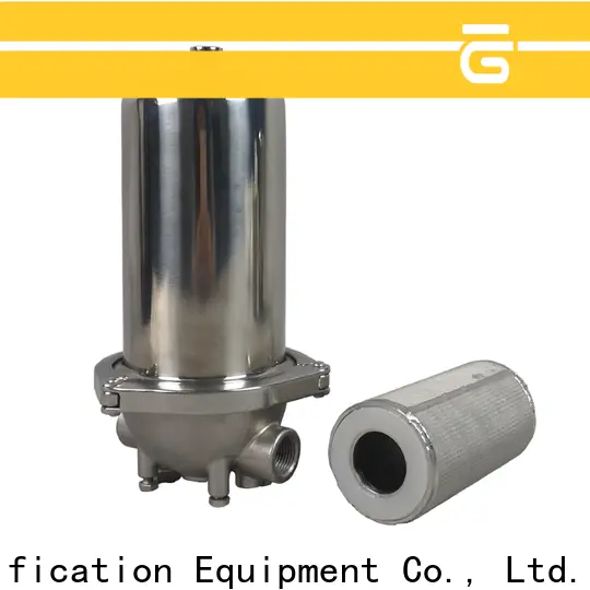 Lvyuan titanium stainless steel filter housing manufacturers with fin end cap for sea water desalination71 1