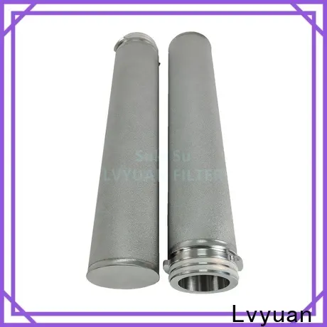 Lvyuan titanium stainless steel filter housing manufacturers with fin end cap for sea water desalination77 1