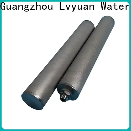 Lvyuan titanium stainless steel filter housing manufacturers with fin end cap for sea water desalination76 1