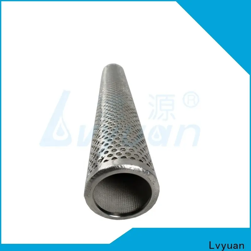 Lvyuan titanium stainless steel filter housing manufacturers with fin end cap for sea water desalination83 1