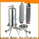 Lvyuan titanium stainless steel filter housing manufacturers with fin end cap for sea water desalination84 1