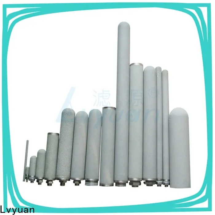 Lvyuan titanium stainless steel filter housing manufacturers with fin end cap for sea water desalination88 1