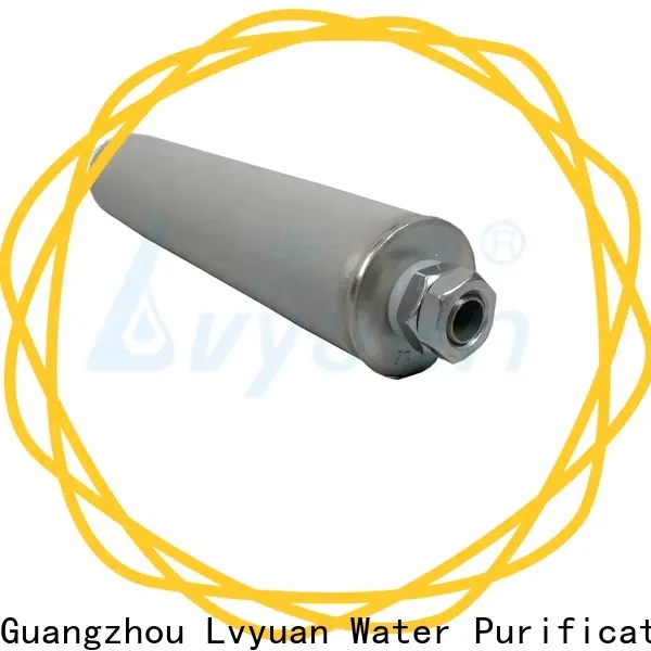 Lvyuan titanium stainless steel filter housing manufacturers with fin end cap for sea water desalination89 1