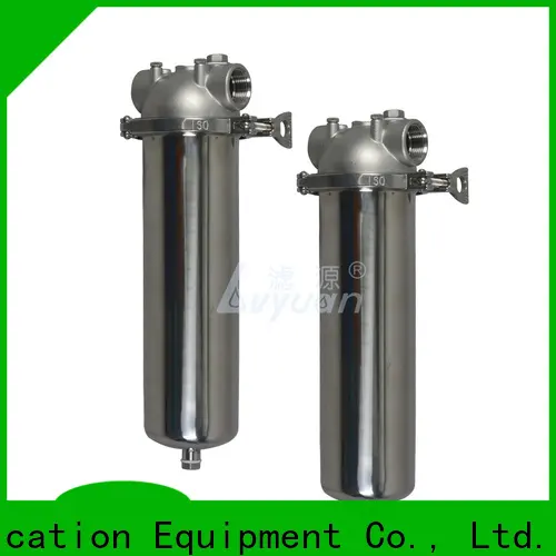 Lvyuan titanium stainless steel filter housing manufacturers with fin end cap for sea water desalination90 1
