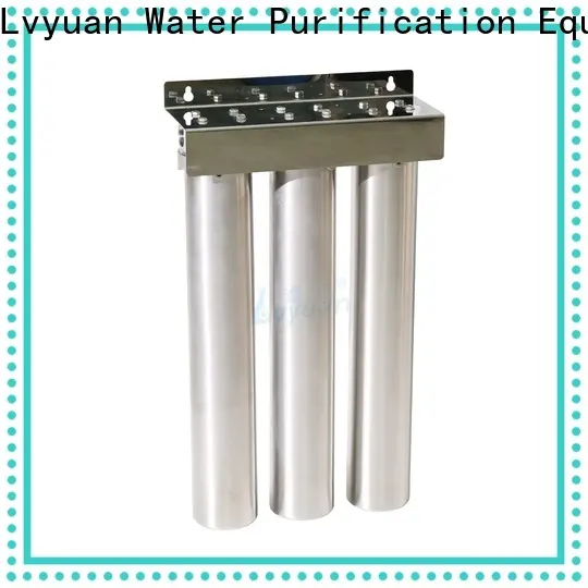 Lvyuan titanium stainless steel filter housing manufacturers with fin end cap for sea water desalination100 1