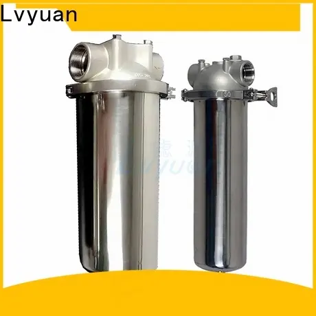 Lvyuan titanium stainless steel filter housing manufacturers with fin end cap for sea water desalination103 1
