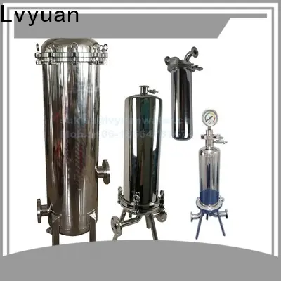 Lvyuan titanium stainless steel filter housing manufacturers with fin end cap for sea water desalination107 1
