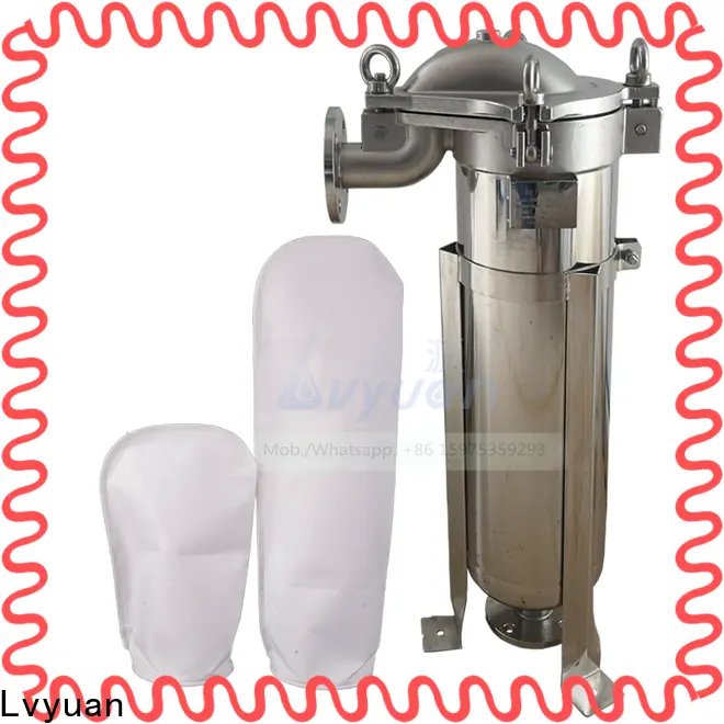 Lvyuan titanium stainless steel filter housing manufacturers with fin end cap for sea water desalination111 1