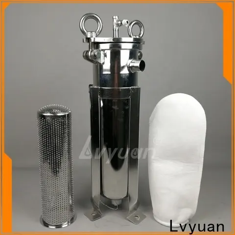 Lvyuan titanium stainless steel filter housing manufacturers with fin end cap for sea water desalination118 1