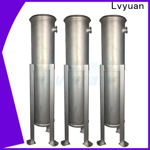 Lvyuan titanium stainless steel filter housing manufacturers with fin end cap for sea water desalination131 1