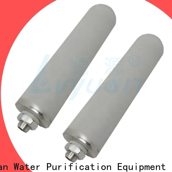 Lvyuan titanium stainless steel filter housing manufacturers with fin end cap for sea water desalination141 1