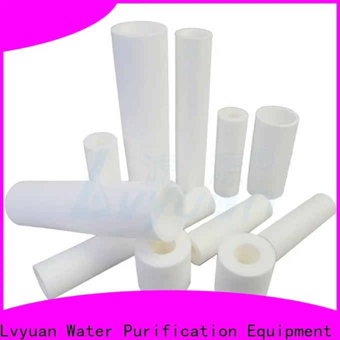 Lvyuan titanium stainless steel filter housing manufacturers with fin end cap for sea water desalination140 1