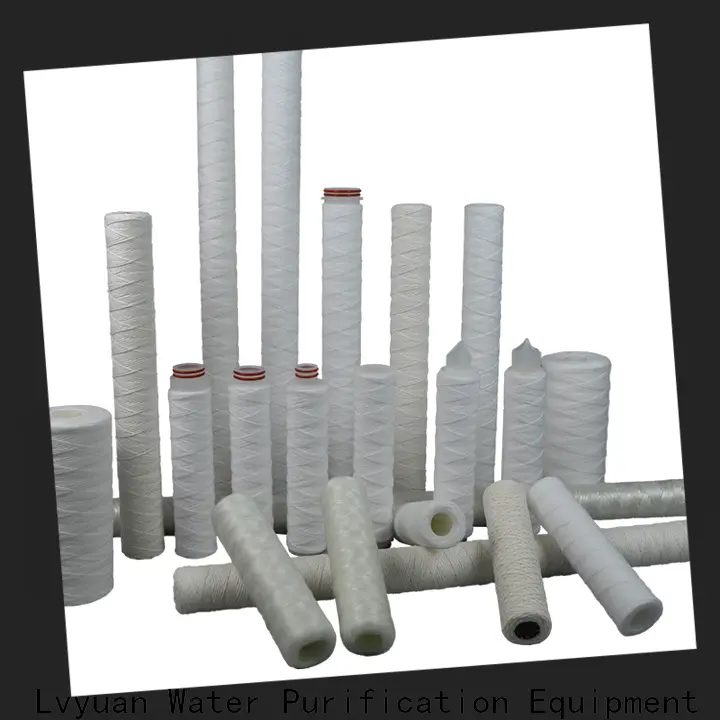 Lvyuan titanium stainless steel filter housing manufacturers with fin end cap for sea water desalination143 1