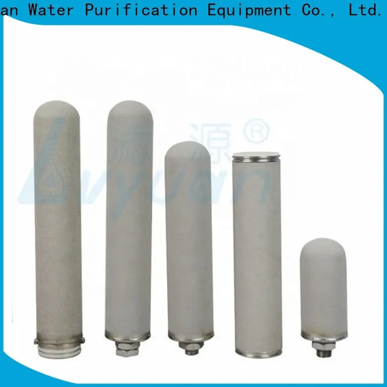 Lvyuan titanium stainless steel filter housing manufacturers with fin end cap for sea water desalination145 1
