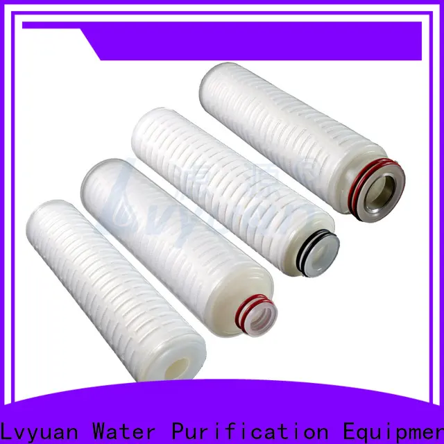 Lvyuan titanium stainless steel filter housing manufacturers with fin end cap for sea water desalination147 1
