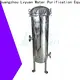 Lvyuan ss filter housing manufacturers with fin end cap for food and beverage 1