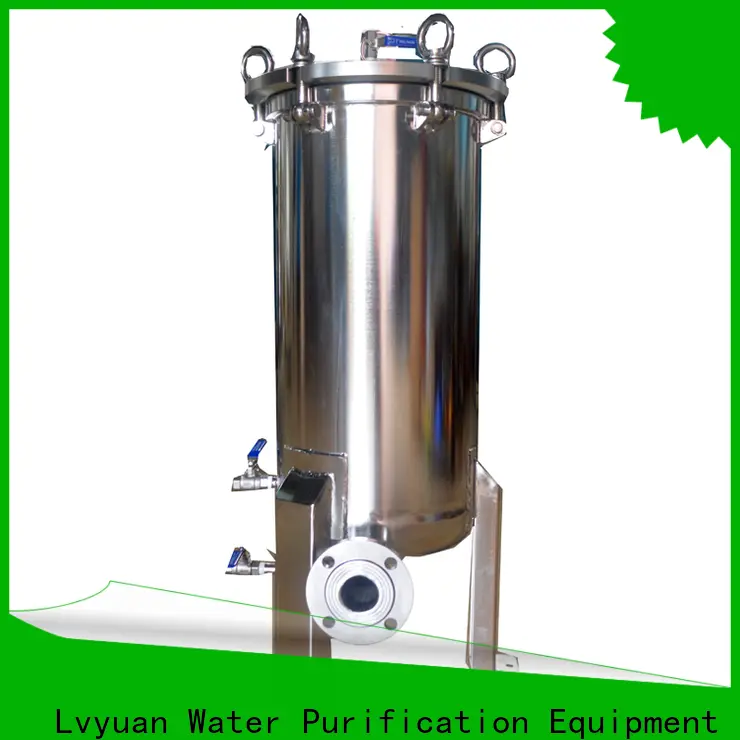 high end stainless steel filter housing with core for food and beverage 1