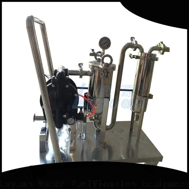 Lvyuan stainless water filter housing with core for oil fuel 1