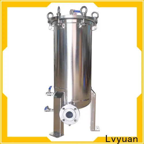 titanium stainless steel cartridge filter housing with fin end cap for oil fuel 1