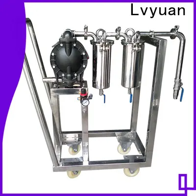 porous stainless water filter housing with core for industry 1