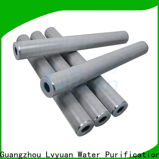 Lvyuan professional sintered powder ss filter rod for sea water desalination 1