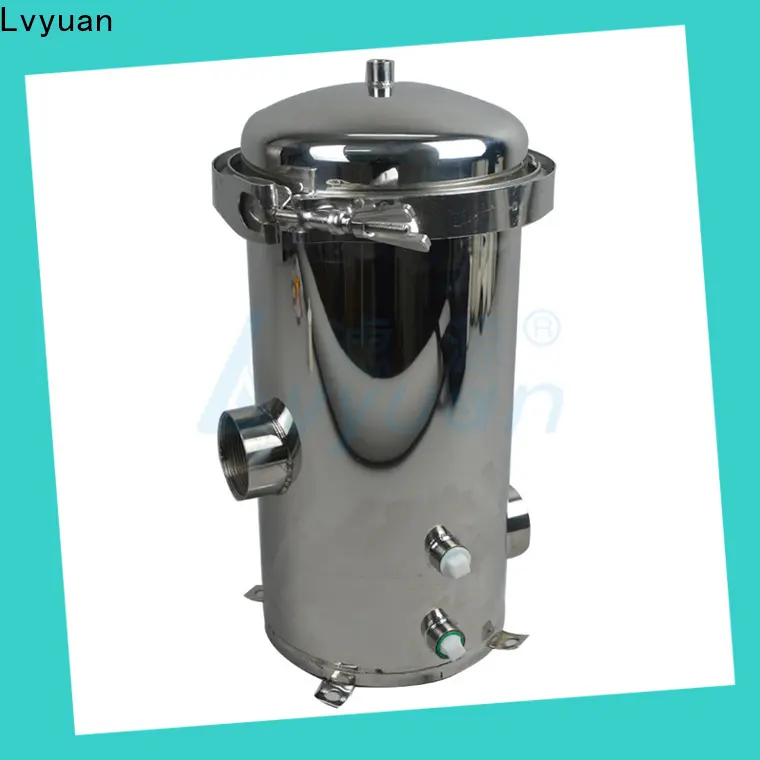 high end ss bag filter housing with fin end cap for oil fuel 1