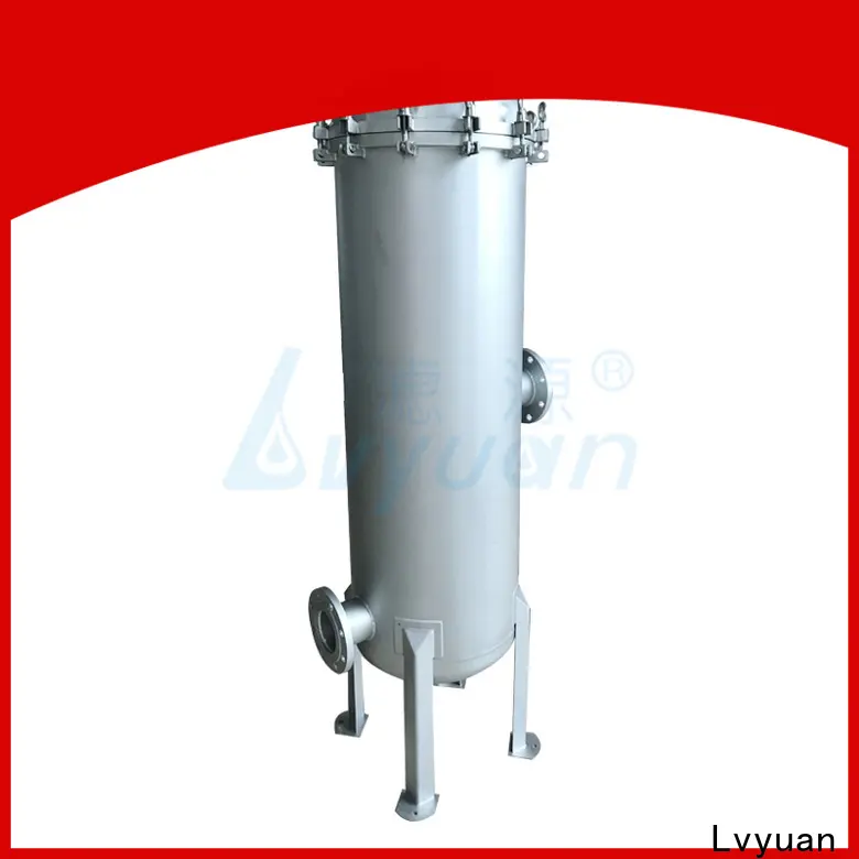 Lvyuan porous ss cartridge filter housing with core for food and beverage 1